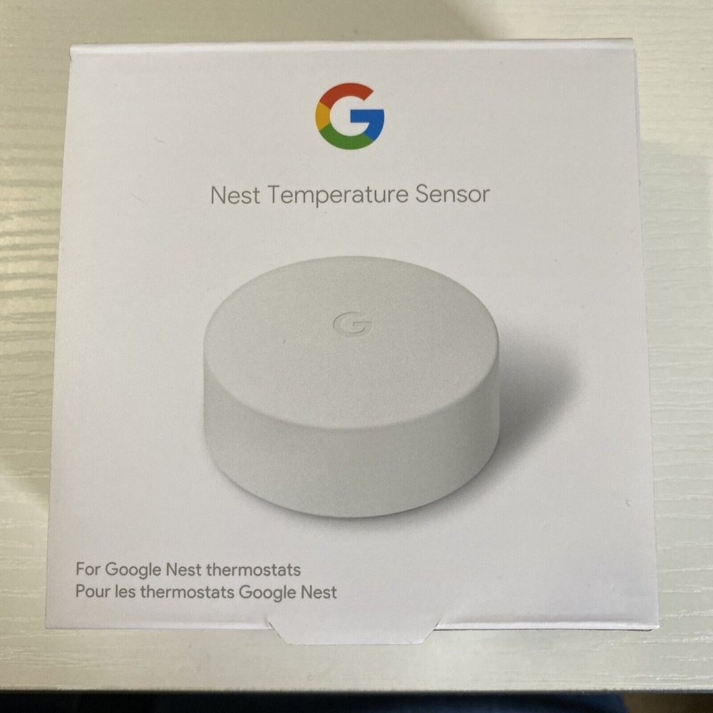 OPEN BOX! Google  / Nest T5000SF Temperature Sensor Thermostat - White
